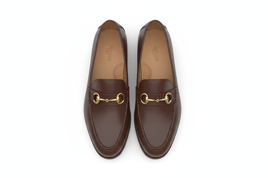 HorseBit Elegance - Luxury Leather Loafers