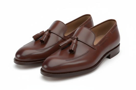 TasselLux Loafer - Elegant Tassel Dress Shoes