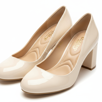 LuxeStep Elegance - Women's Block Heel Pumps