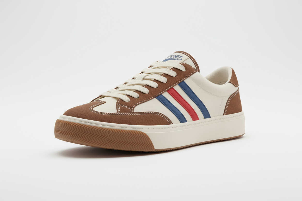 RetroVibe Classic - Vintage Low-Top Sneakers