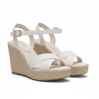 EspadrilleElegance Wedge - Women's Espadrille Wedge Sandals