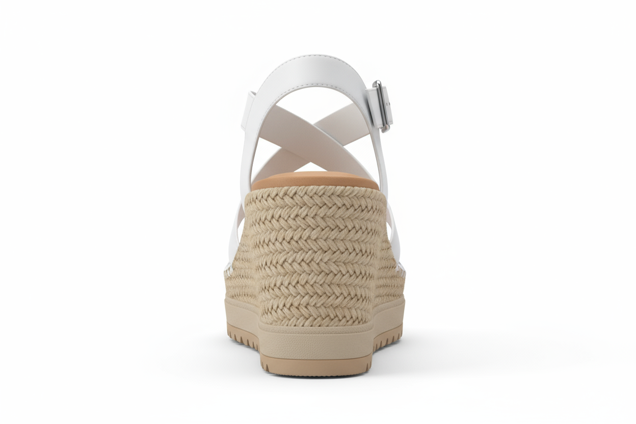 EspadrilleElegance Wedge - Women's Espadrille Wedge Sandals