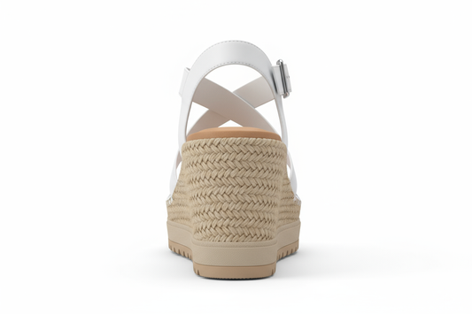 EspadrilleElegance Wedge - Women's Espadrille Wedge Sandals