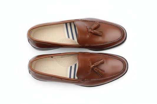 TasselLux Loafer - Elegant Tassel Dress Shoes