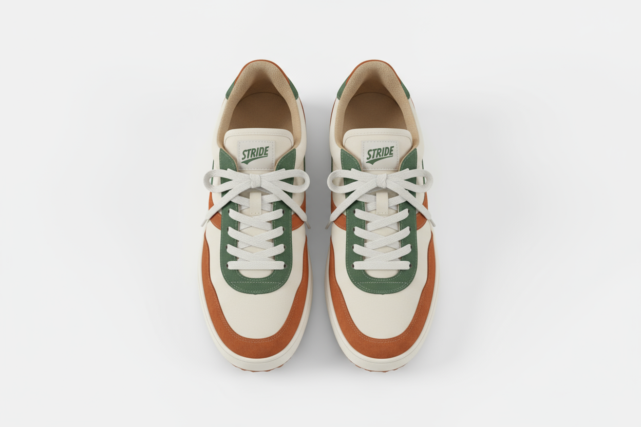 RetroVibe Classic - Vintage Low-Top Sneakers