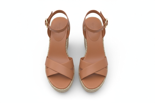 EspadrilleElegance Wedge - Women's Espadrille Wedge Sandals